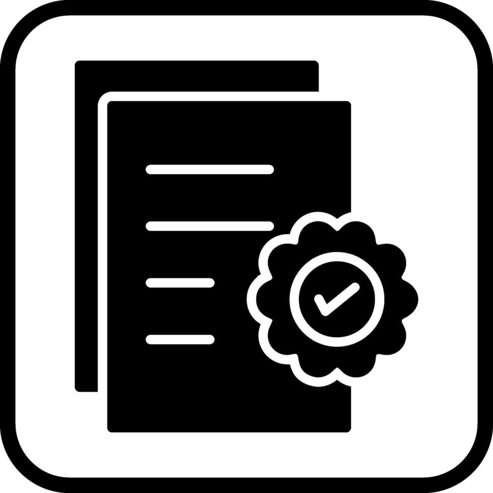 Guarantee Vector Icon