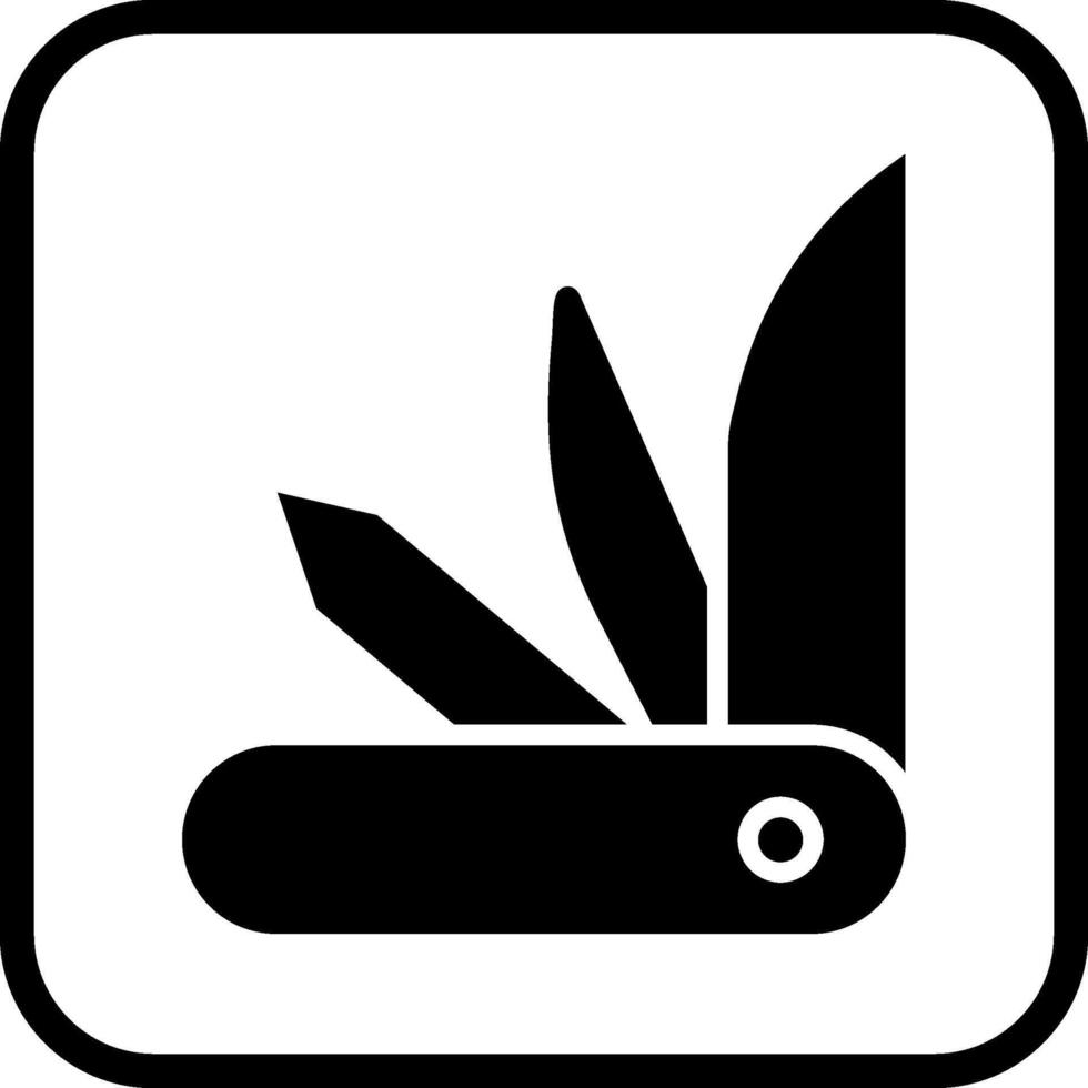 Swiss Army Knife Vector Icon