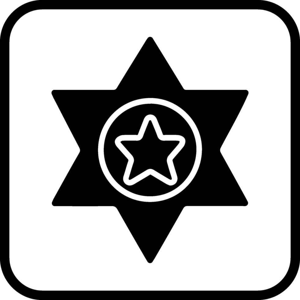 Sheriff Vector Icon