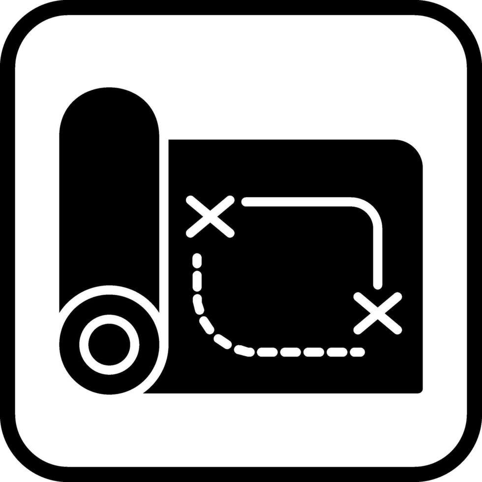 Pirate Map Vector Icon
