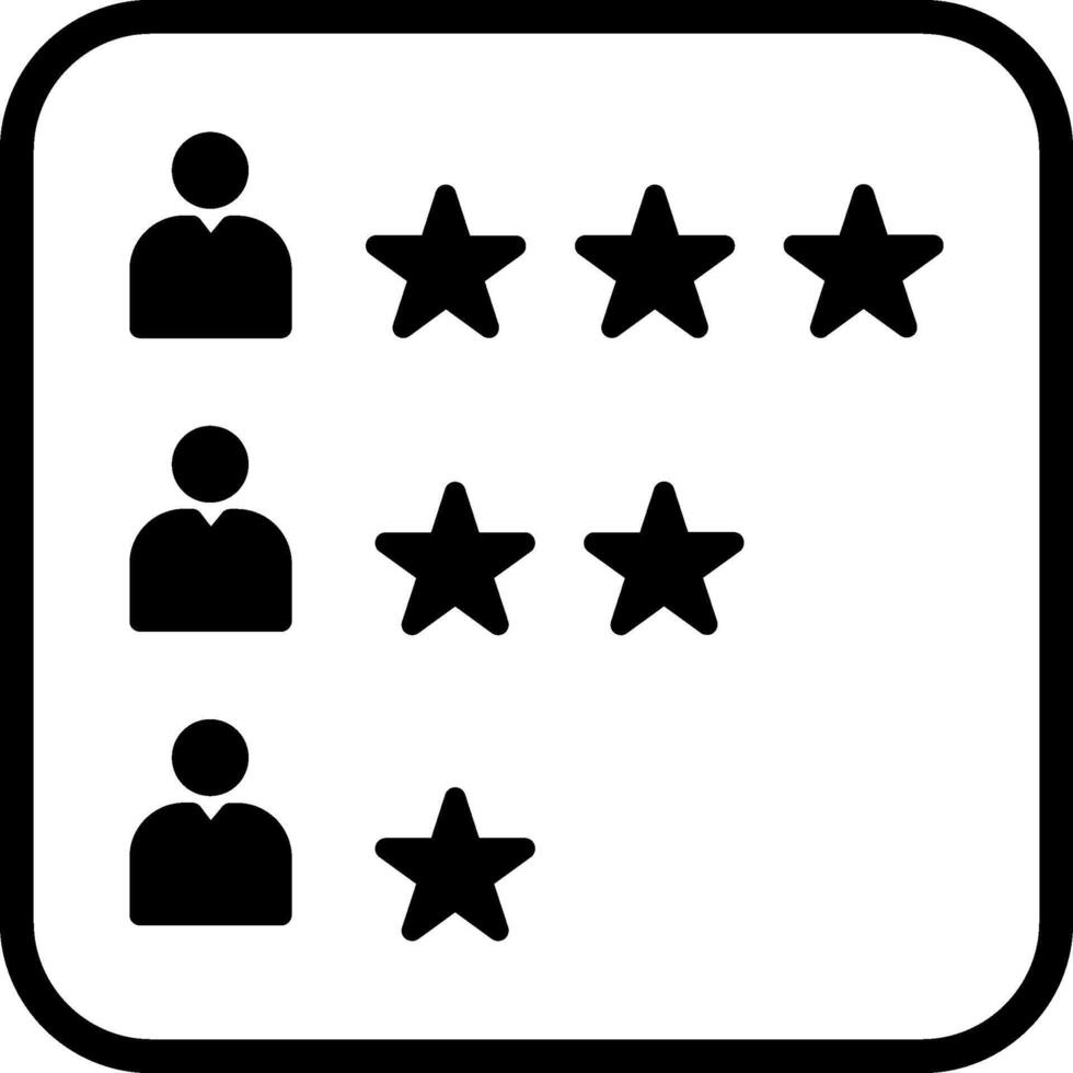 Rating Vector Icon