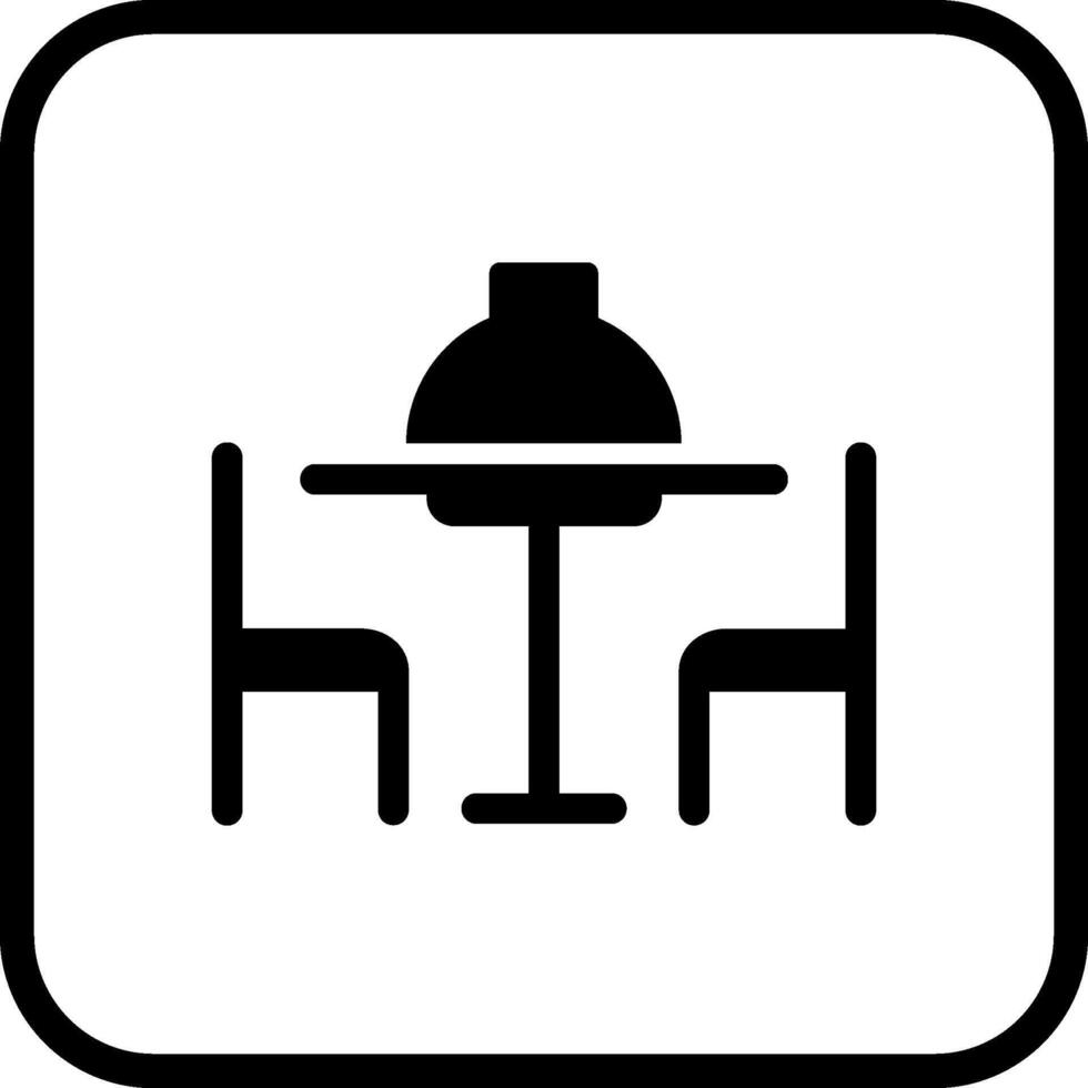 Dinner Table II Vector Icon