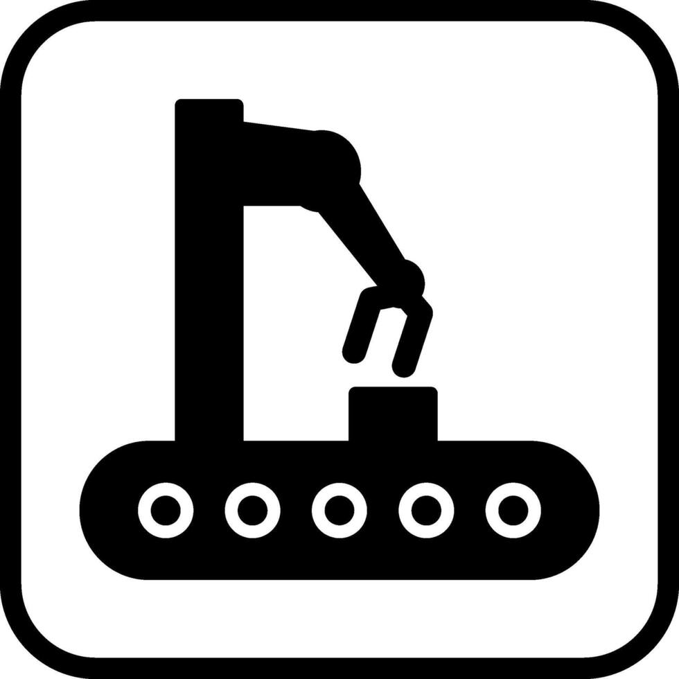 Conveyor Vector Icon