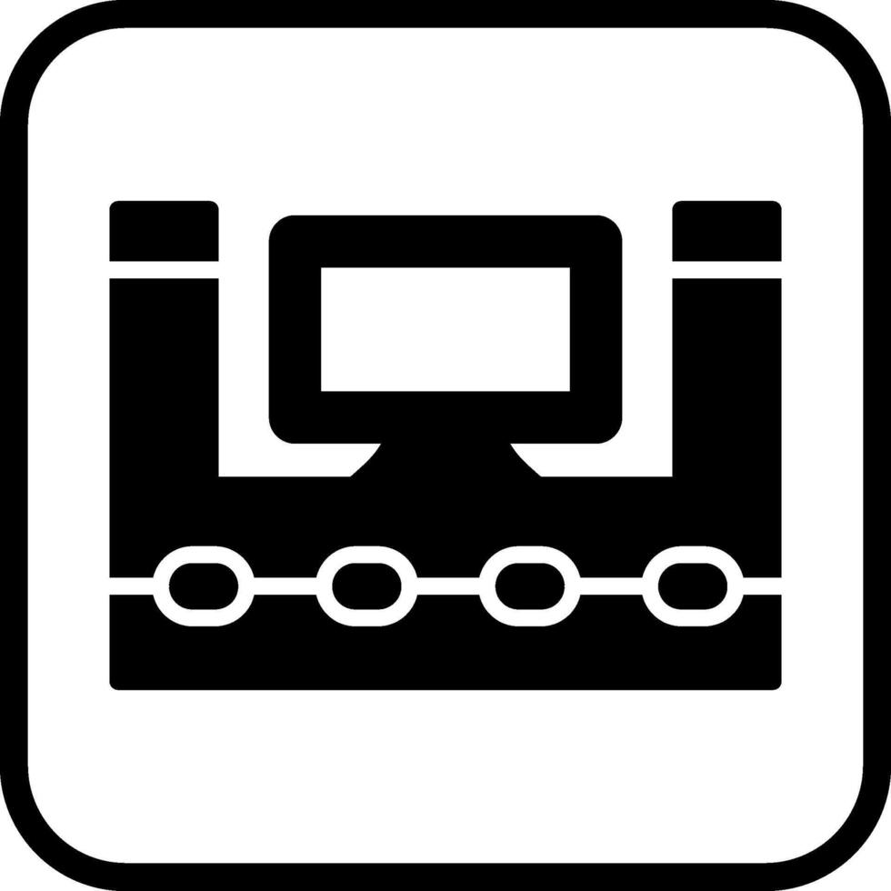 Television Set Vector Icon