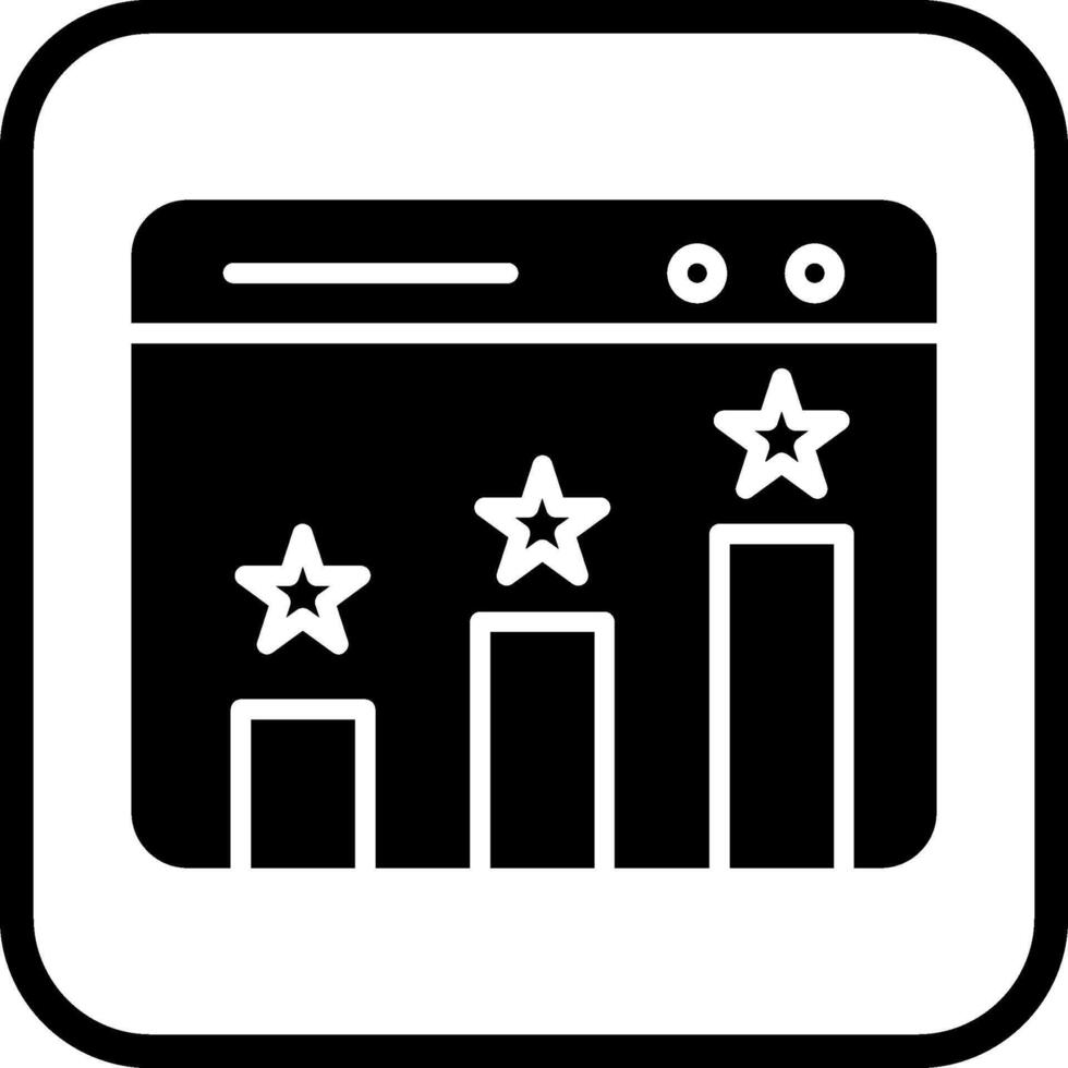 Website Ranking Vector Icon