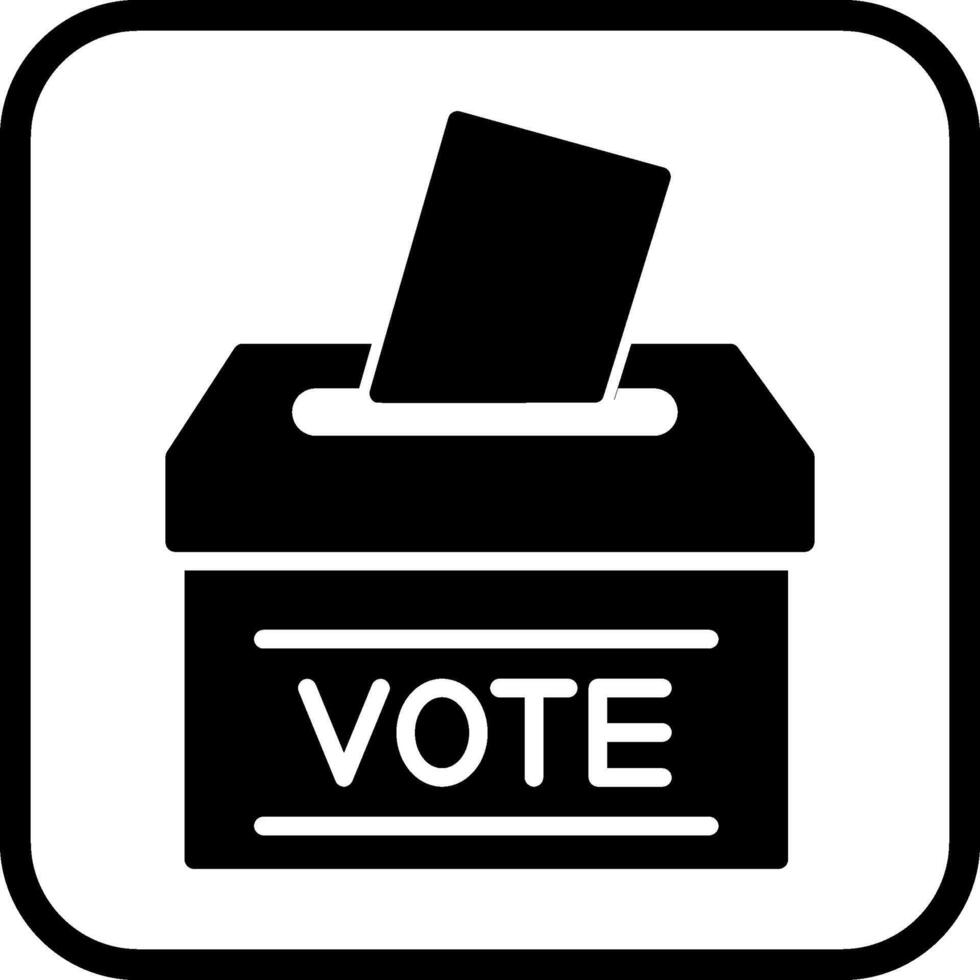 Ballot Vector Icon