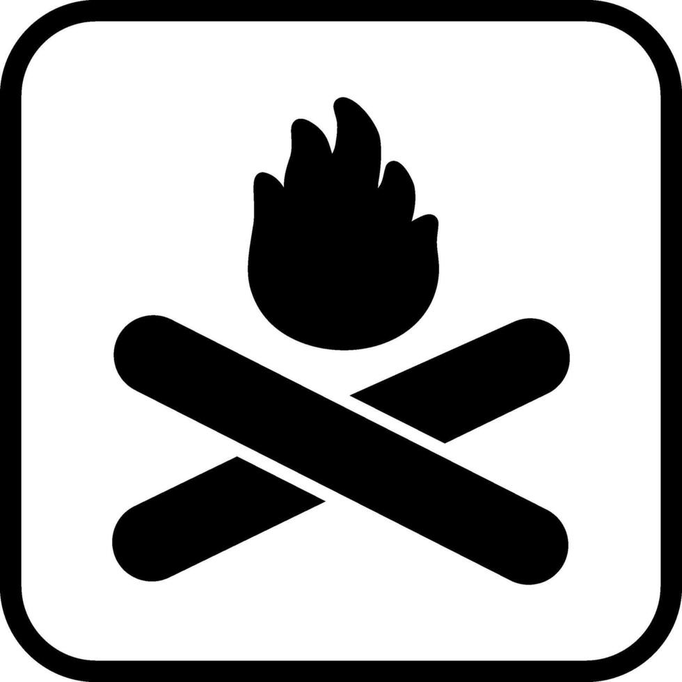 Bonfire Vector Icon