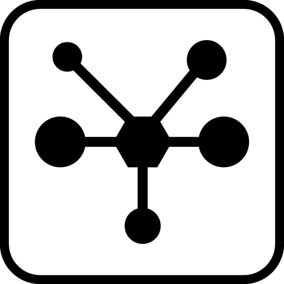 Molecule Vector Icon