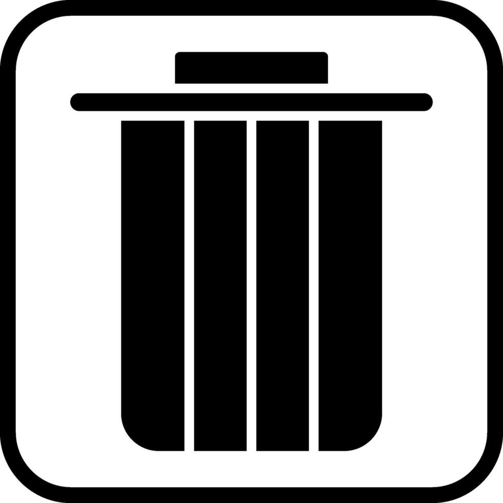 Dustbin Vector Icon
