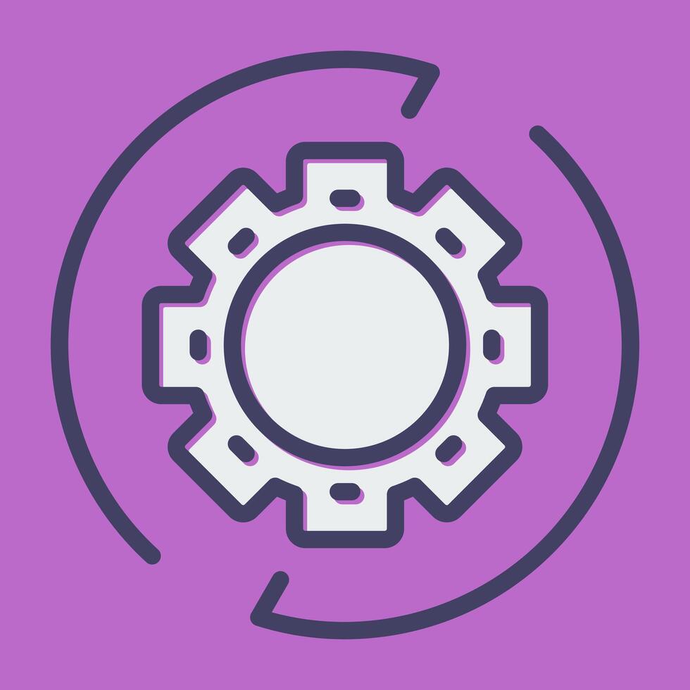 Settings Gear Vector Icon