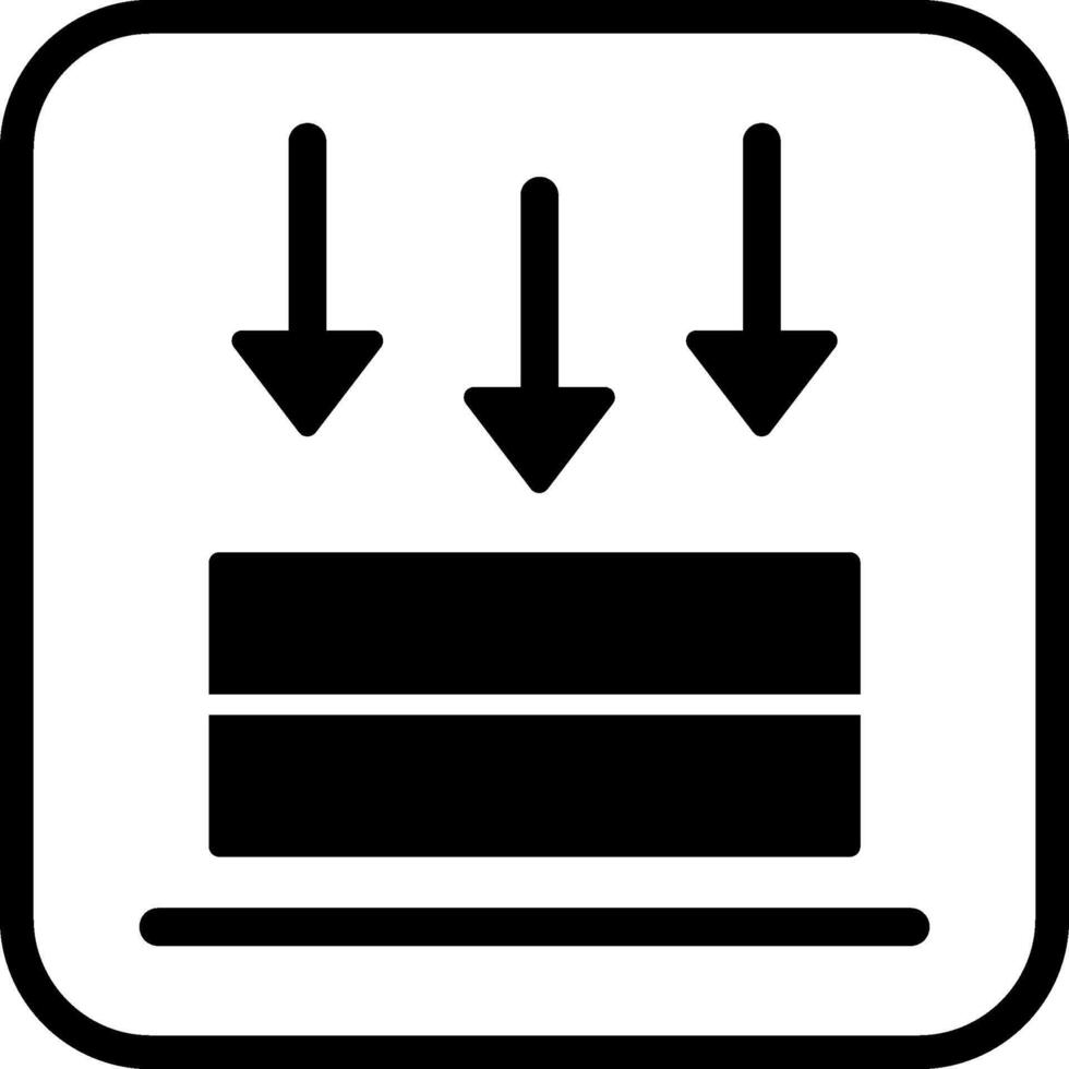 Press Vector Icon