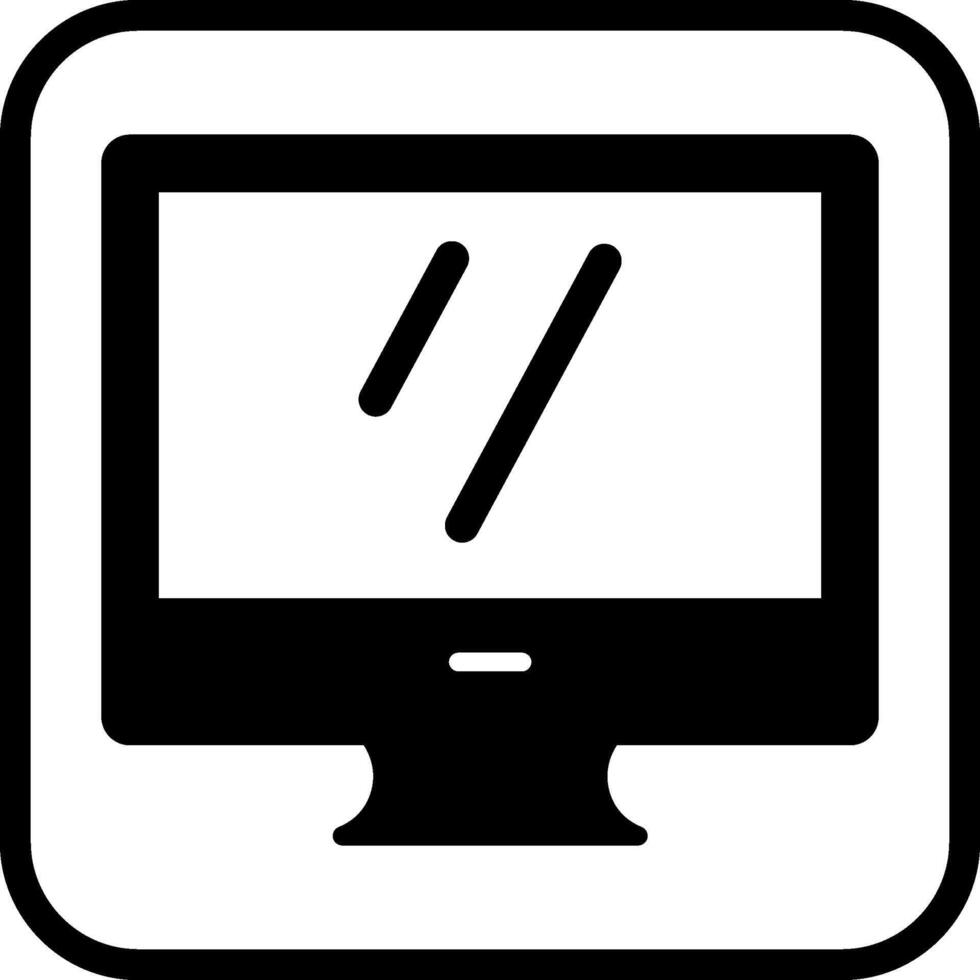 Screen Vector Icon