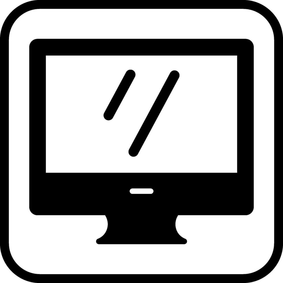 Screen Vector Icon