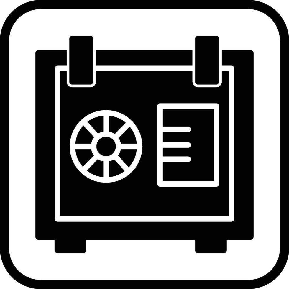 Safe Box Vector Icon