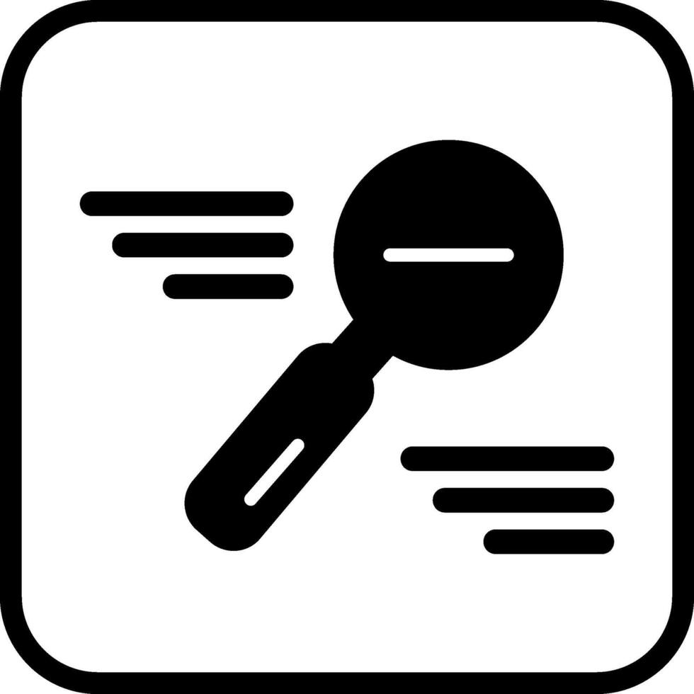 Zoom Out Vector Icon