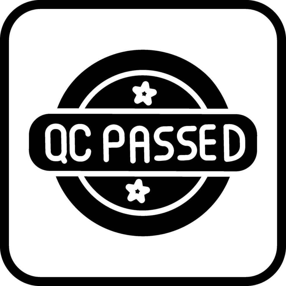 QC Passed Vector Icon