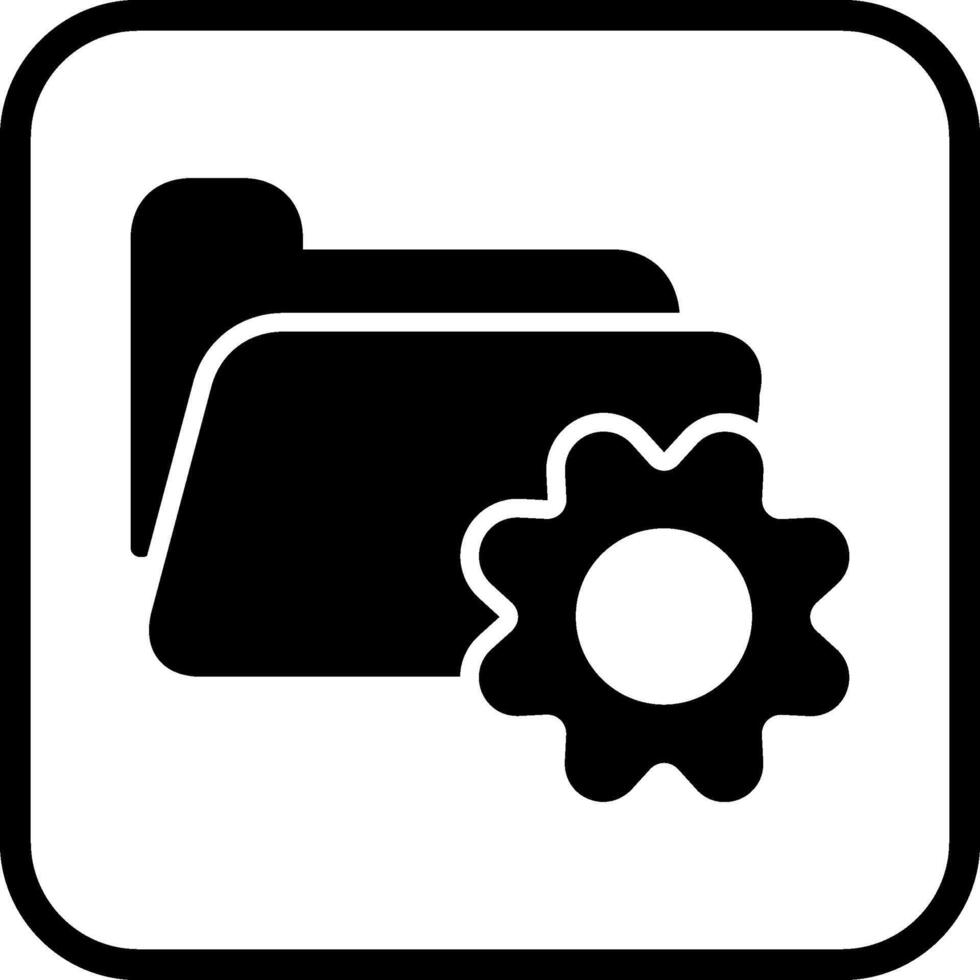 Preferences Folder Vector Icon