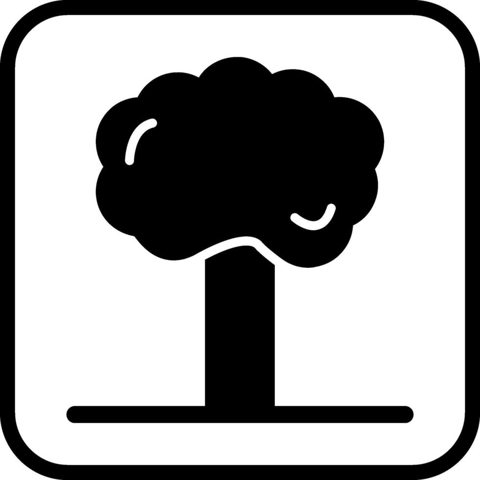 icono de vector de árbol