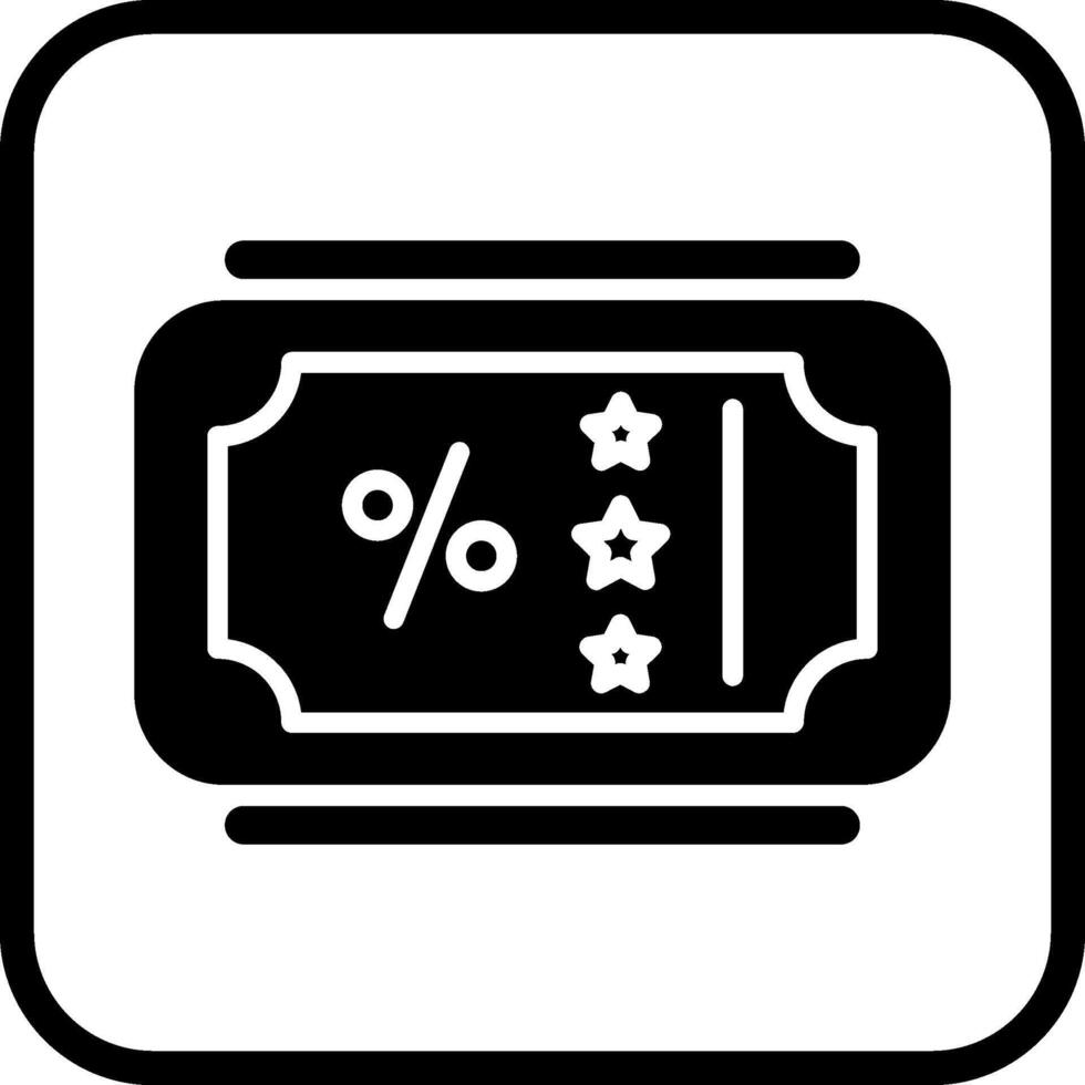 Sale Ticket Vector Icon