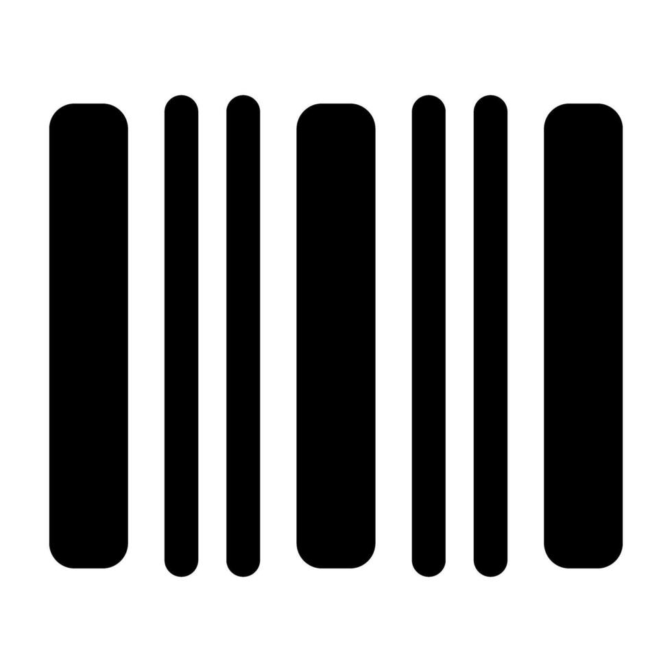 Barcode Vector Icon