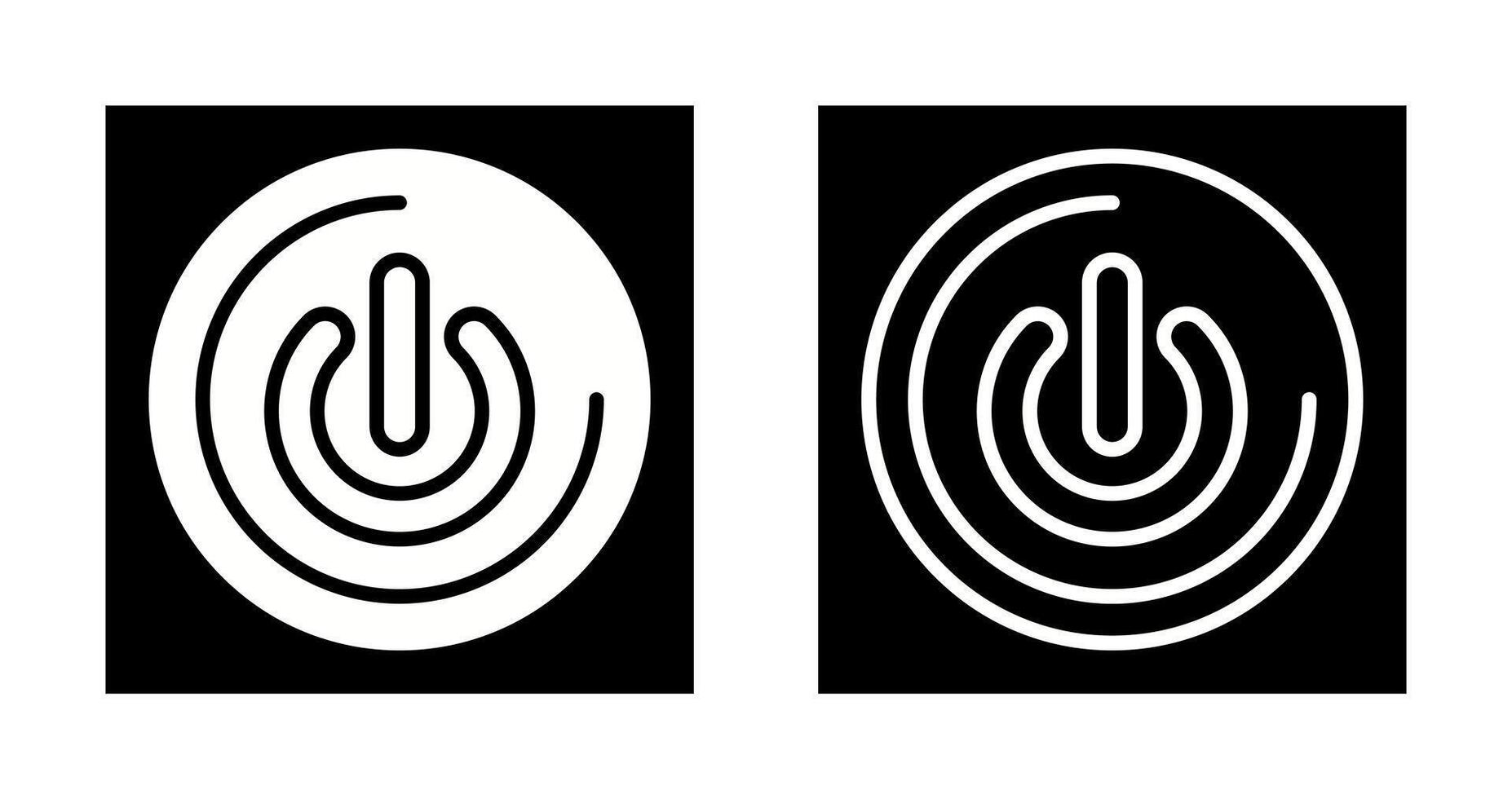 Power Button Vector Icon