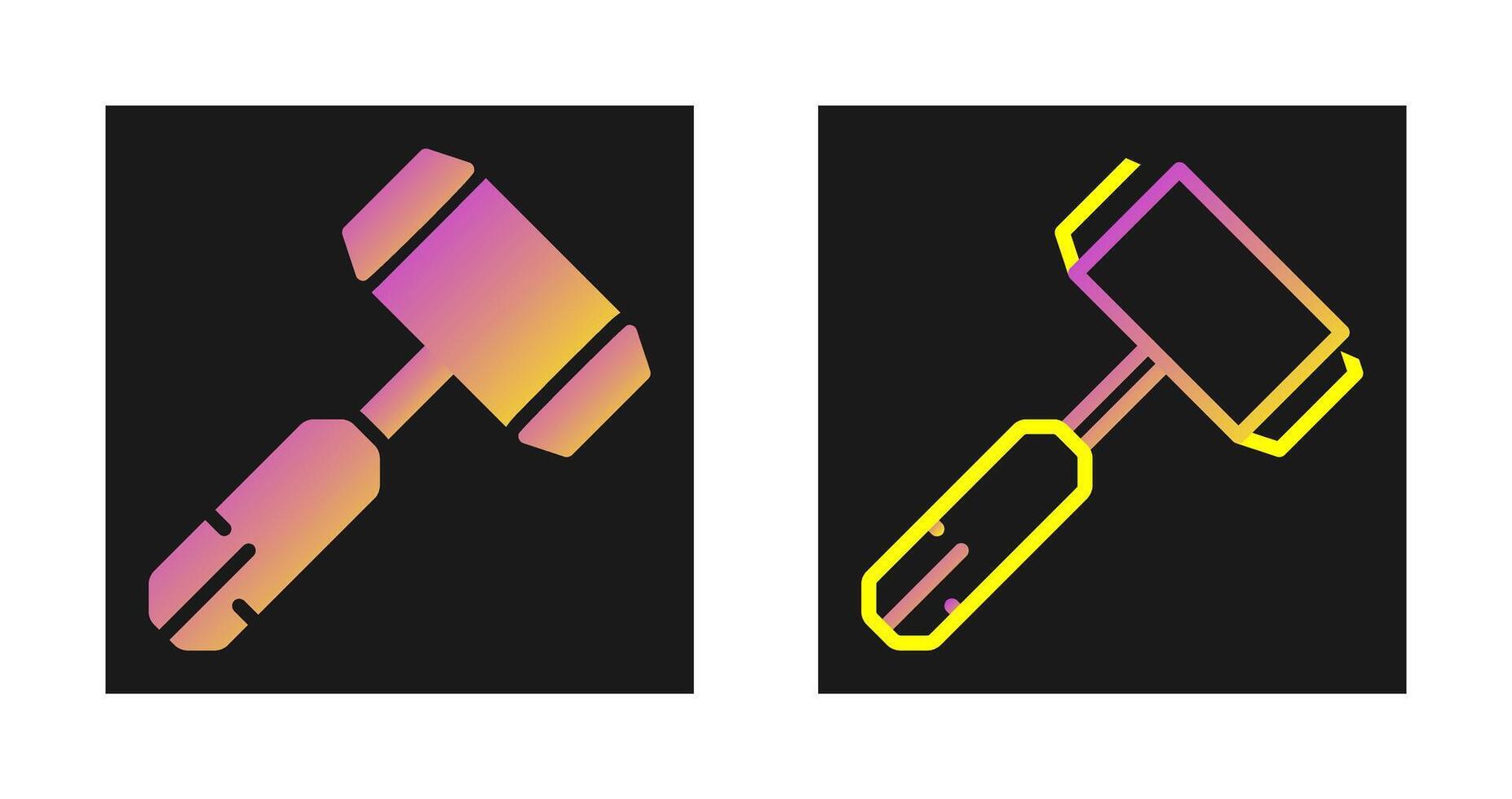 Electrician's Hammer Vector Icon