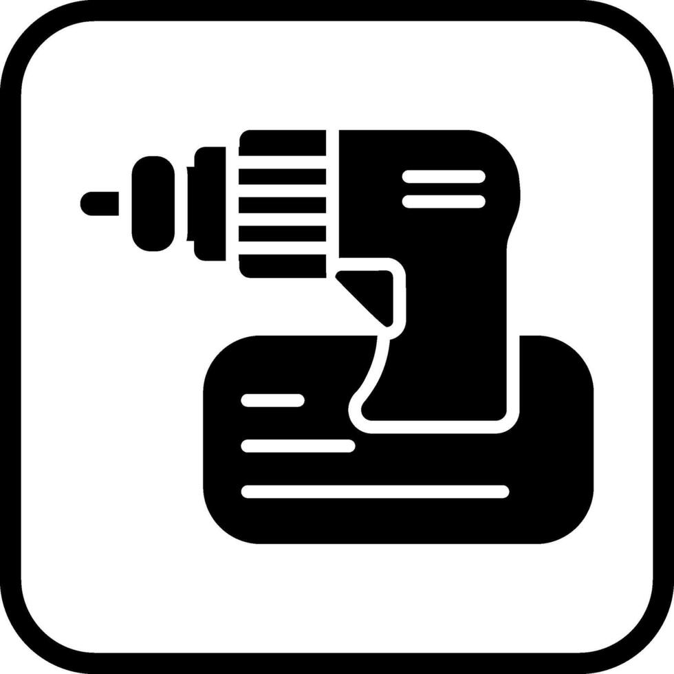 Drill Machine Vector Icon