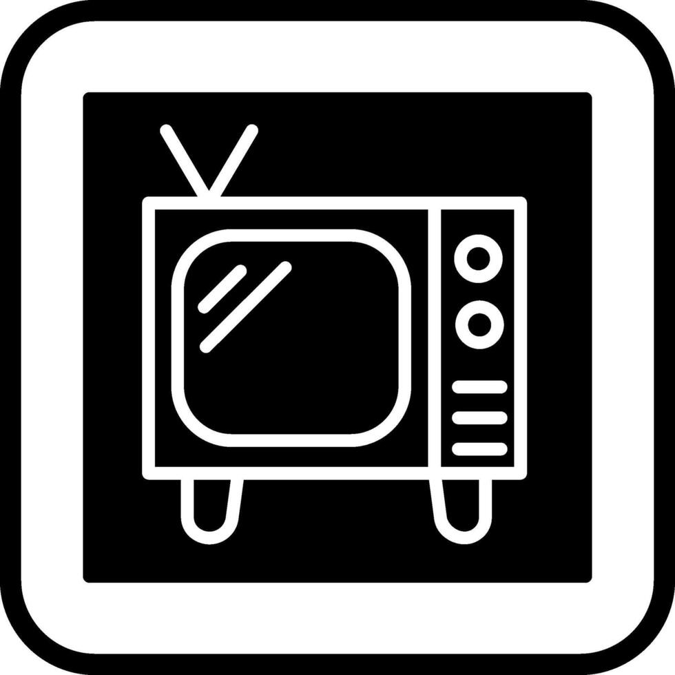 icono de vector de television