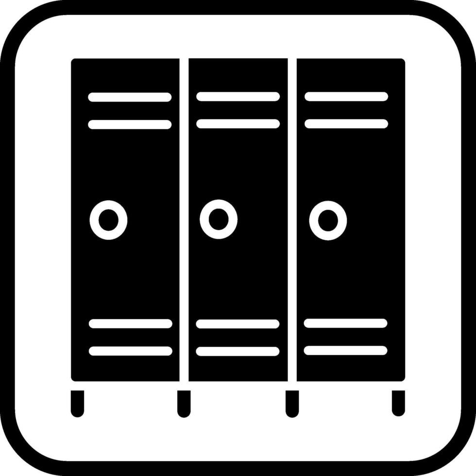 Lockers Vector Icon