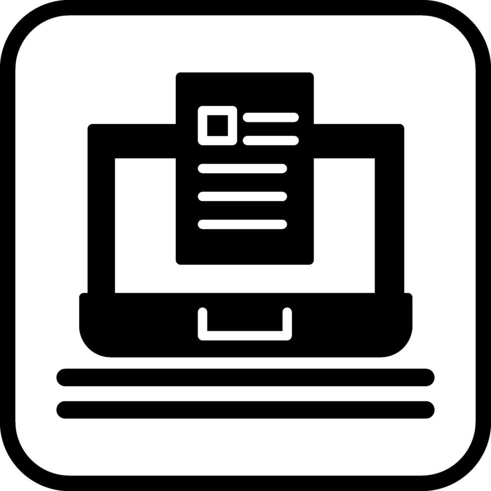 icono de vector de blog