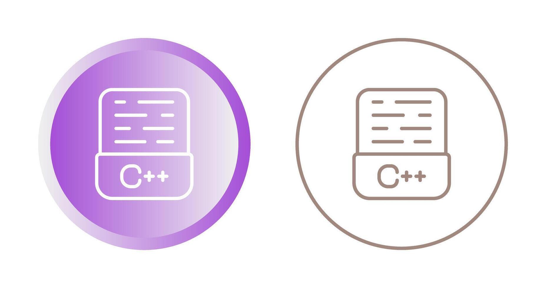 Programming Language Vector Icon