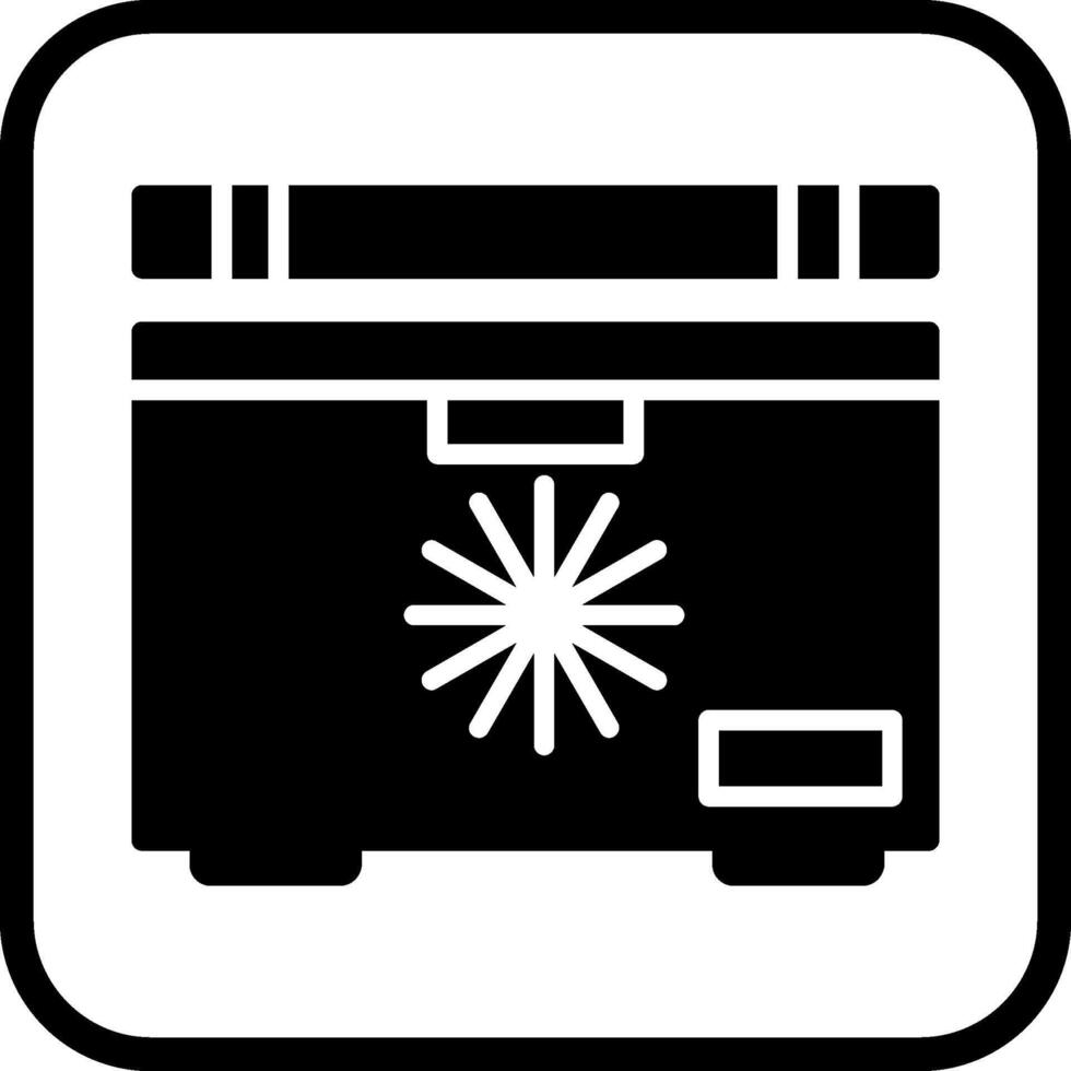 Freezer Vector Icon