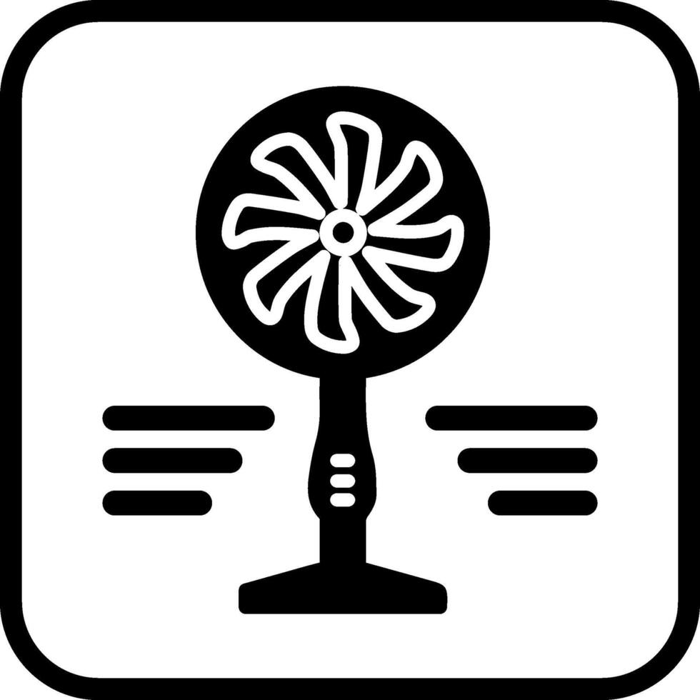 icono de vector de ventilador