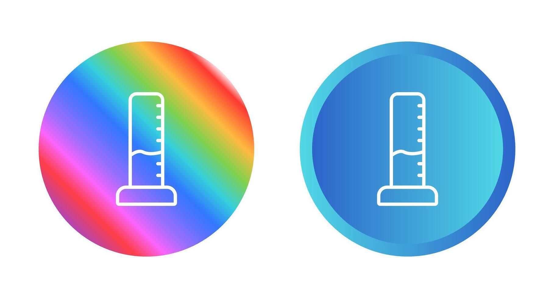Graduated Cylinder Vector Icon