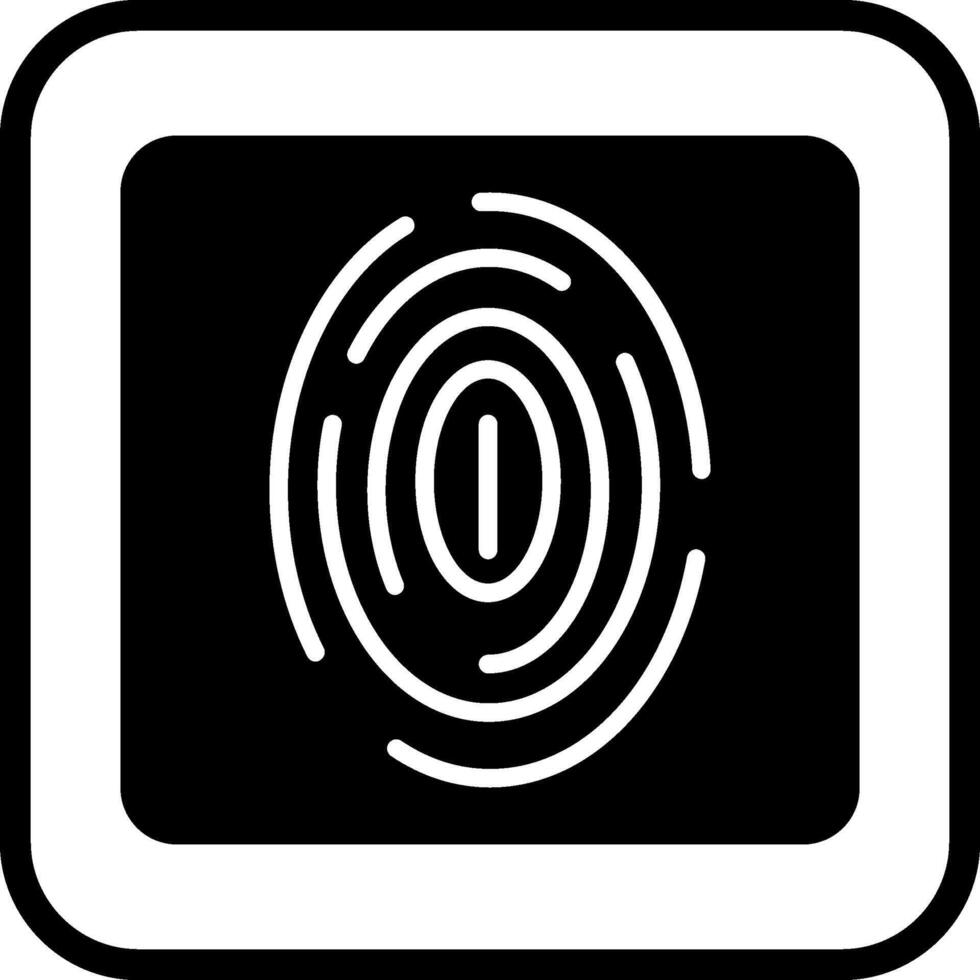 Fingerprint Vector Icon