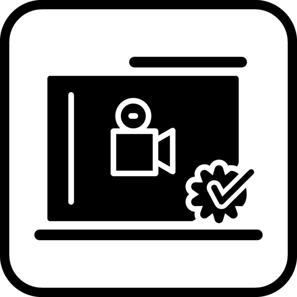 Quality Screen Vector Icon