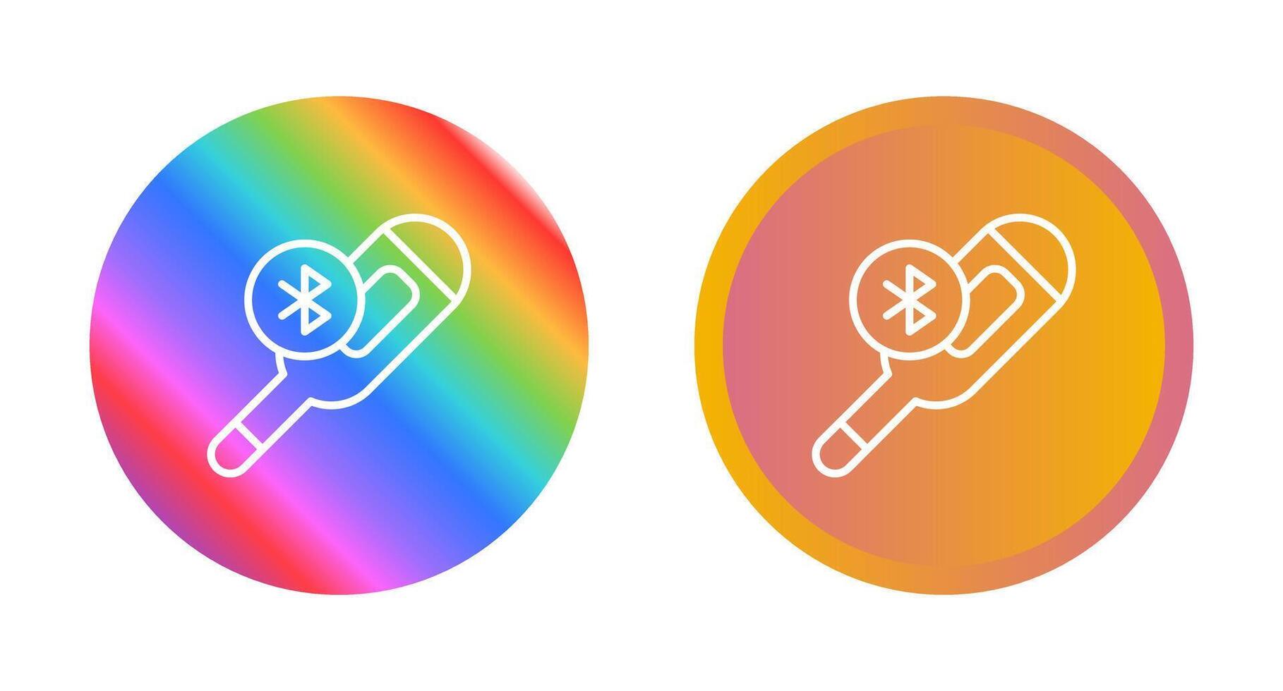 Bluetooth Thermometer Vector Icon