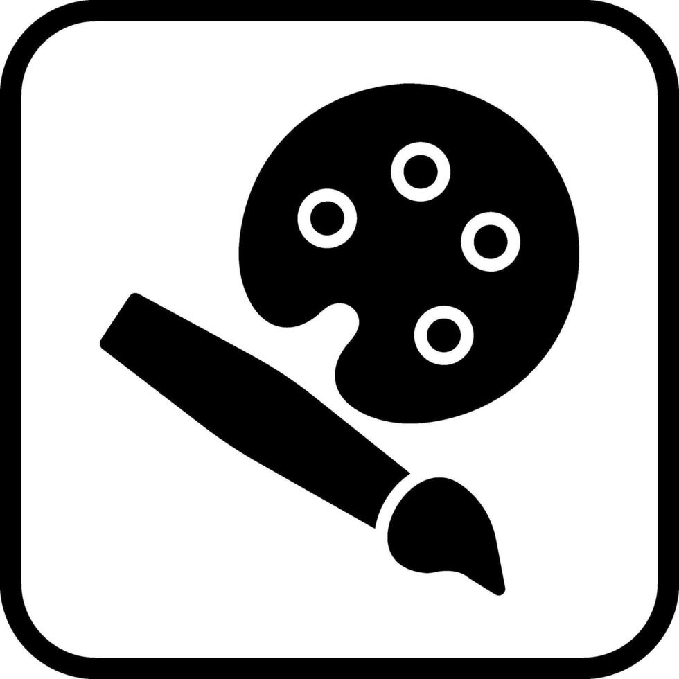 Palette Vector Icon