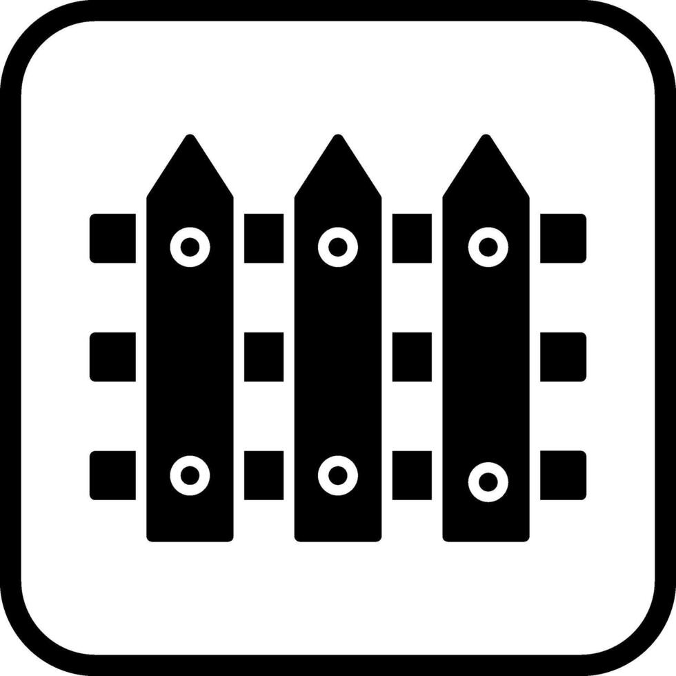 Fence Vector Icon