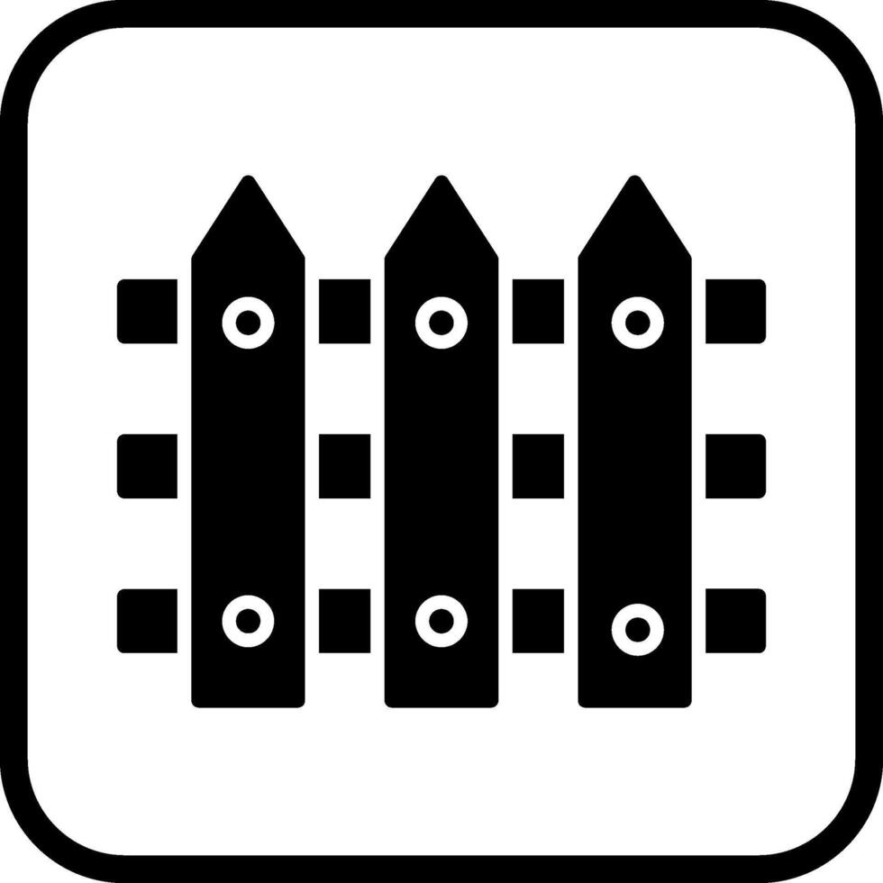 Fence Vector Icon