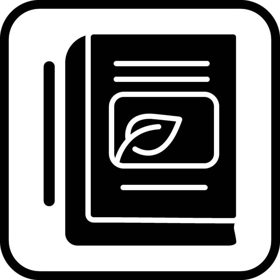 Ecology Book Vector Icon