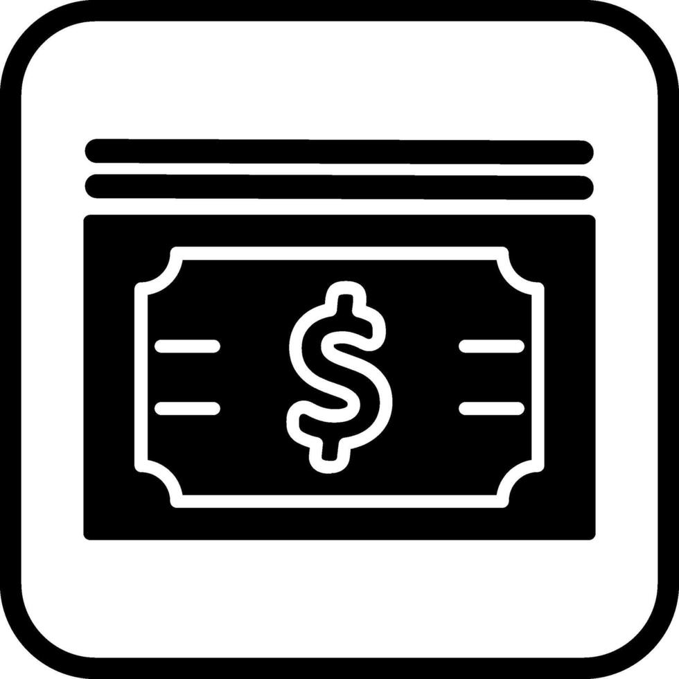 icono de vector de pago