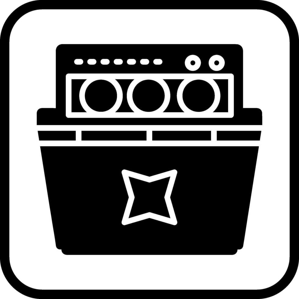 Dishwasher Vector Icon