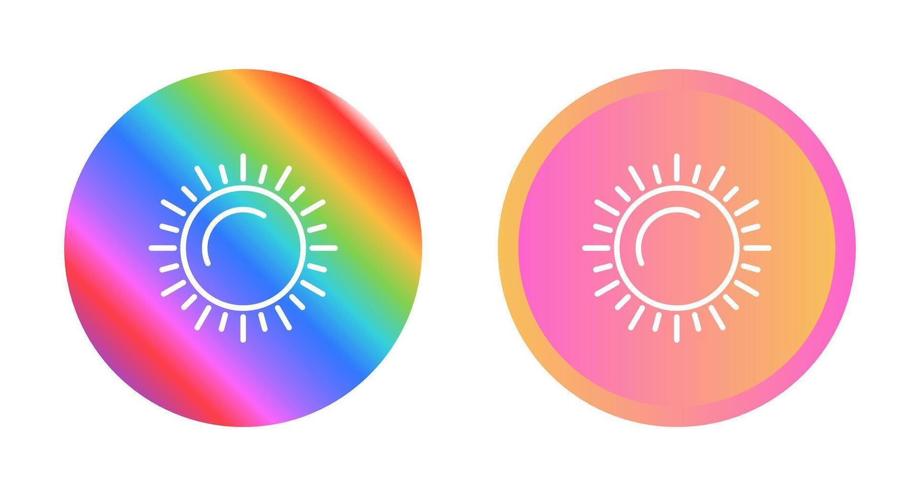 Sun Vector Icon