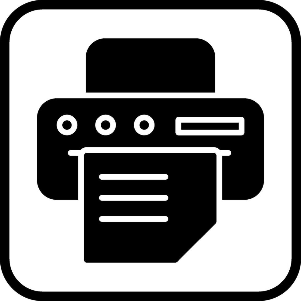 Printer Vector Icon