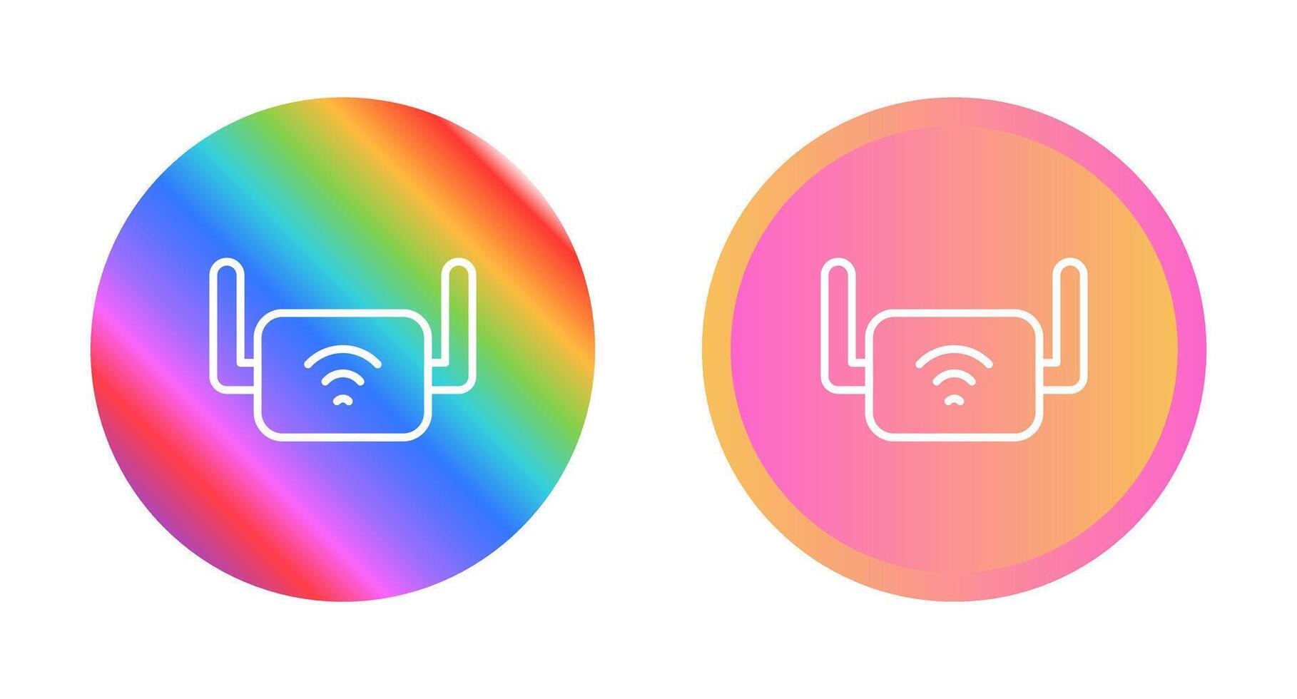 Wi-Fi Range Extender Vector Icon