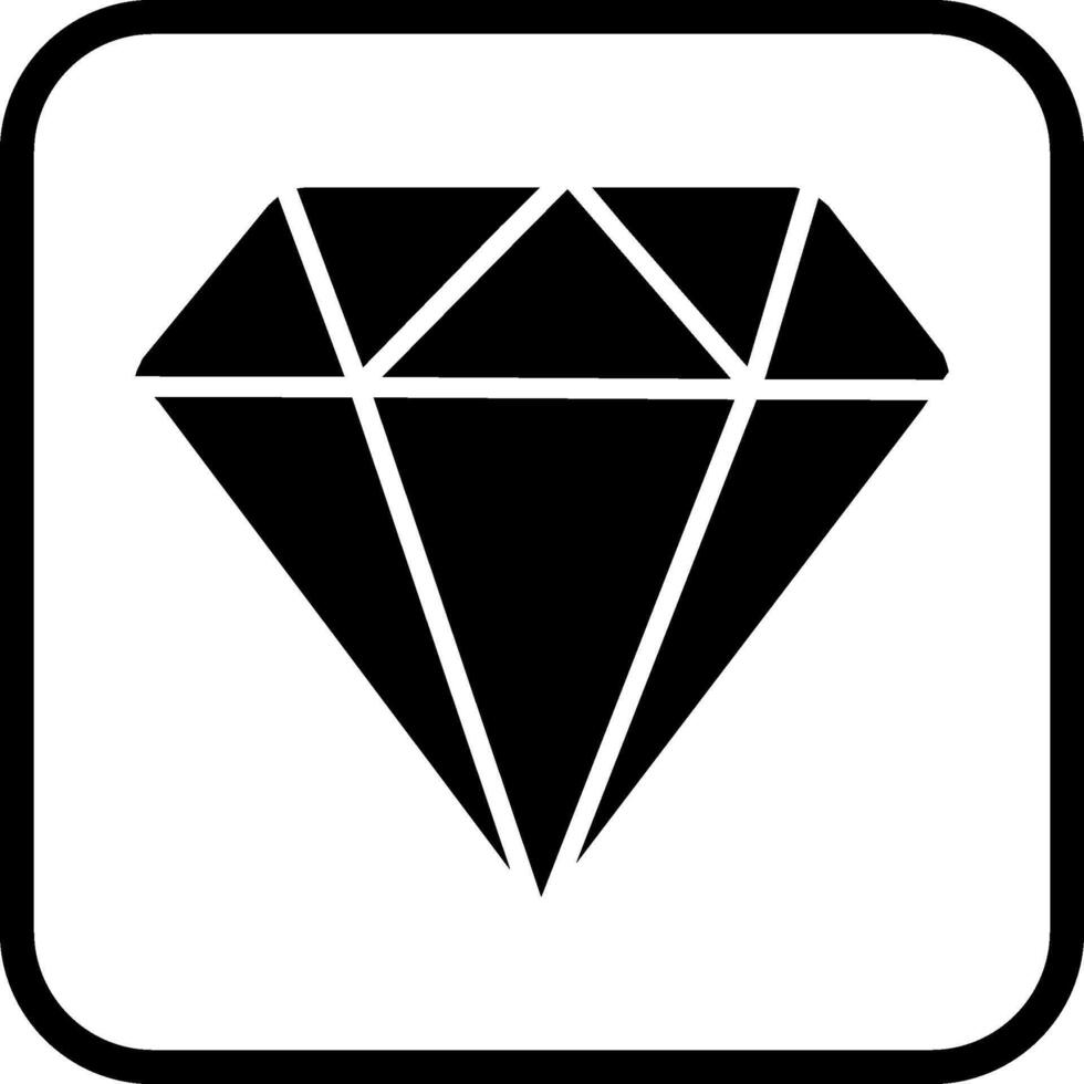Diamond Vector Icon