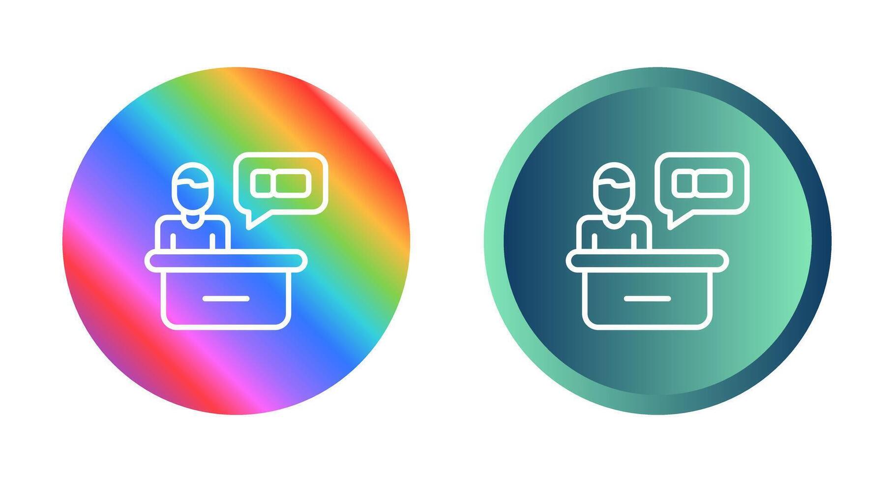 Support Ticket Vector Icon