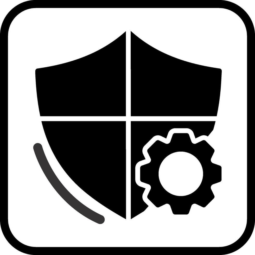 Shield Settings Vector Icon