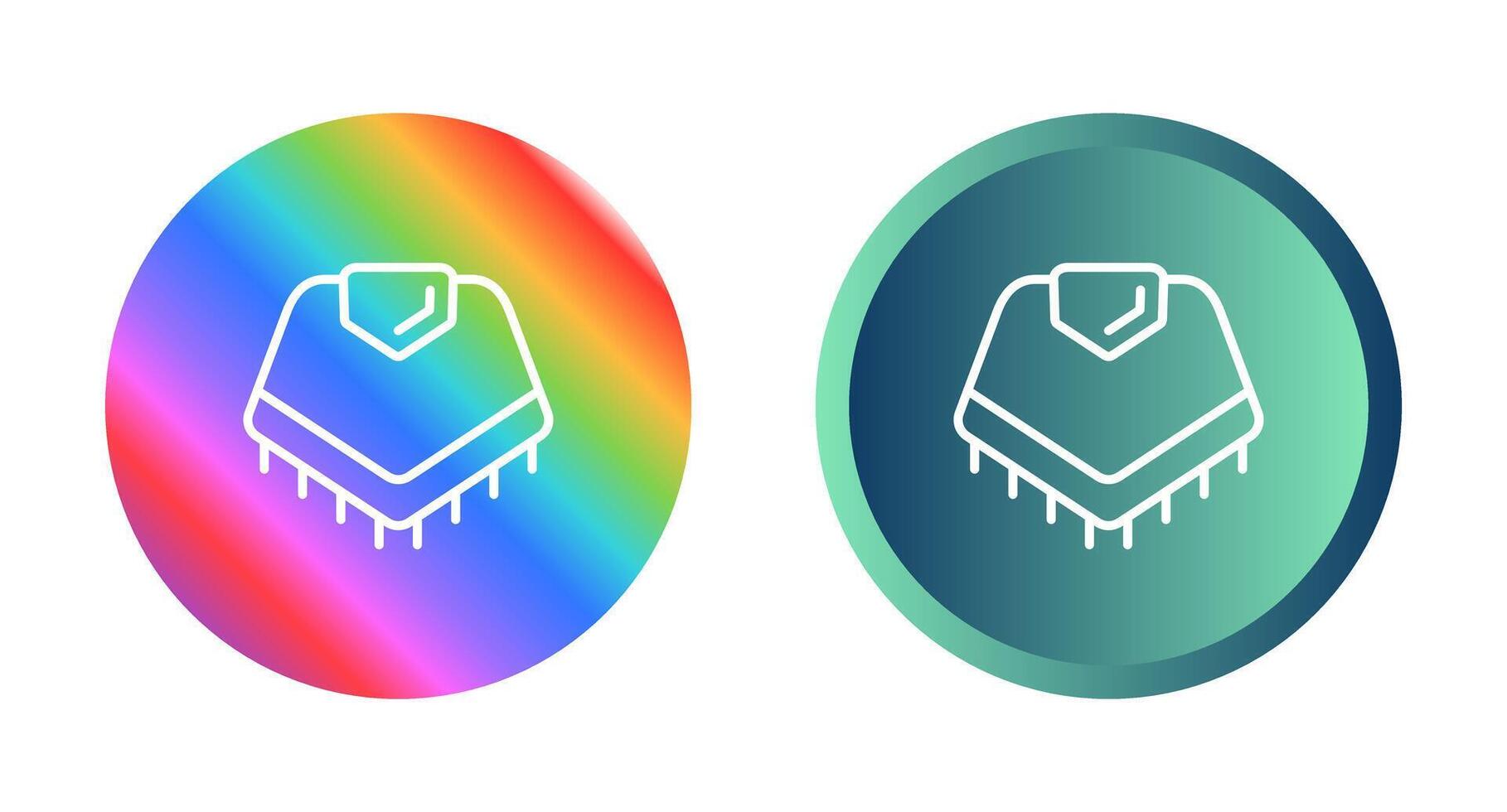 Poncho Vector Icon